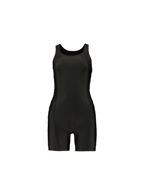 TS Womens Polyester Boyleg Black Swimsuit