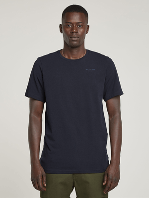 G-Star Men's Slim Base Dark Blue T-Shirt
