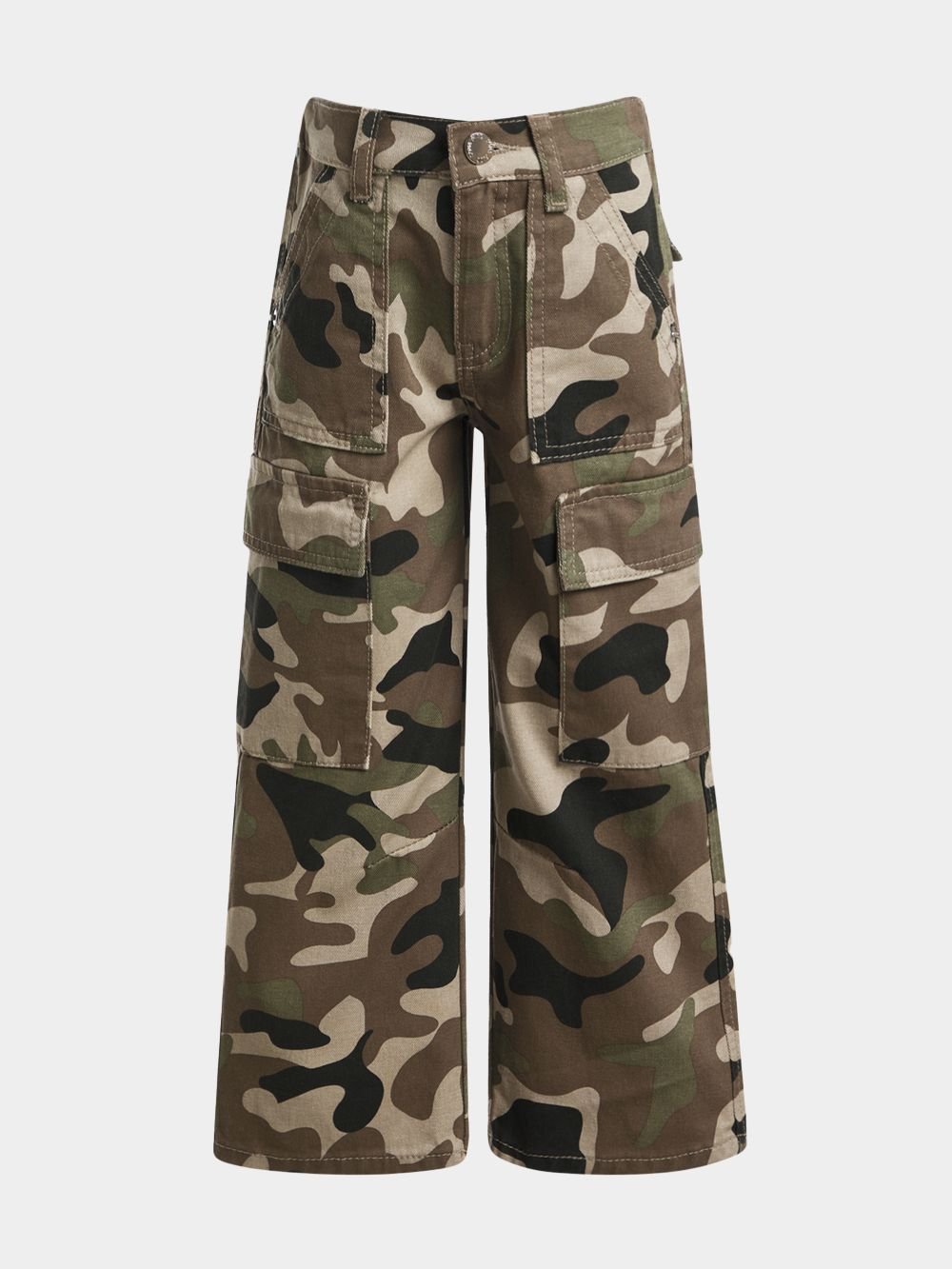 Younger Boys Camo Cargo Trousers | Bash
