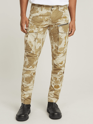 G-Star Men's Rovic Zip 3D Regular Tapered Beige Pants
