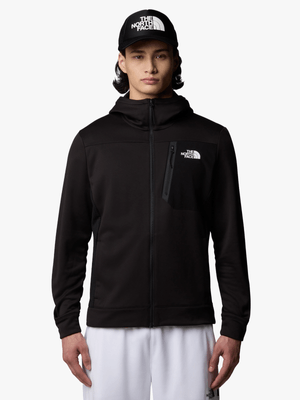 Mens The North Face Black  Ma Fz Fleece Hoodie