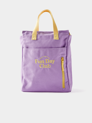 Cotton On Kids Purple Fun Day Club Backpack