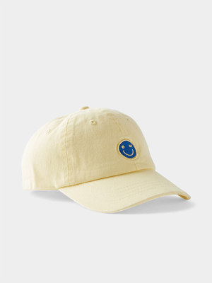 Cotton On Kids Yellow Fun Day Club Cap