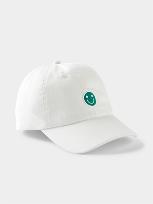 Cotton On Kids White Fun Day Club Cap