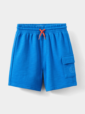 Cotton On Boy Blue Henry Slouch Shorts