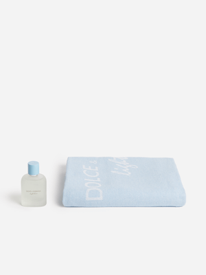 Dolce & Gabbana Light Blue Pour Homme Eau de Toilette with Free Towel