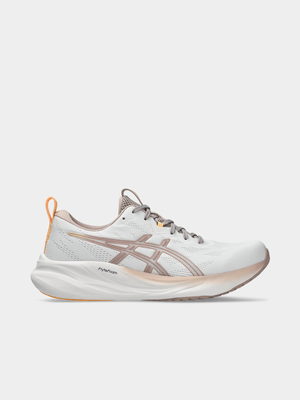 Asics Womens Gel-Pulse 16 White/Fawn Running Shoes
