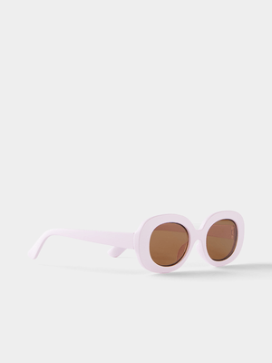 Cotton On Kids Pink Oval Sunglasses