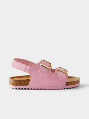 Cotton On Kids Pink Theo Sandals