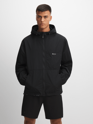 TS Mens Taslon Black Shacket