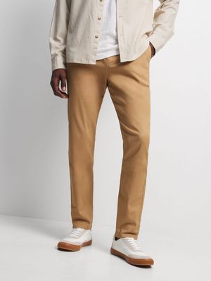 Exact Men's Natural Skinny Chinos