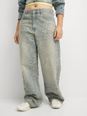 Redbat Women's Medium Wash Tint Straight Leg Jeans