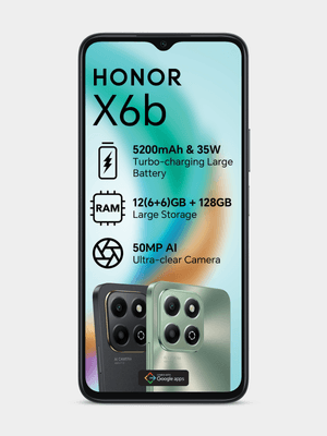 Honor X6B Dual Sim + 20GB +50min - Telkom