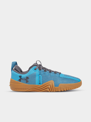 Under Armour Mens Tribase Reign 6 Blue/Black/Gum Training Shoes