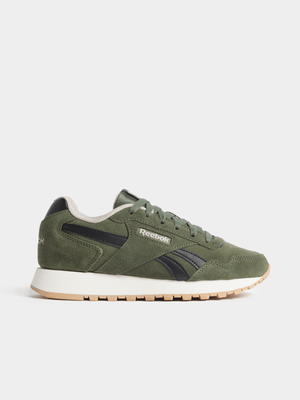 Reebok Mens Glide Khaki/Black Sneakers