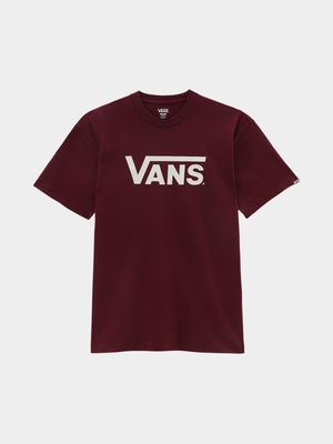 Vans Mens Classic Burgundy Tee