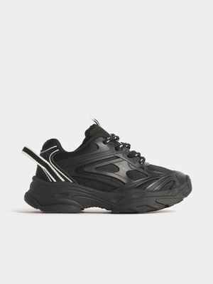 Jet Younger Boys Black Chunky Sneakers