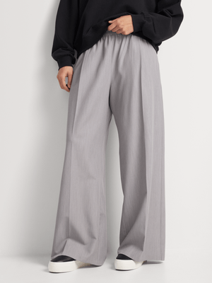 Elasticated Waist Wide Leg Pants
