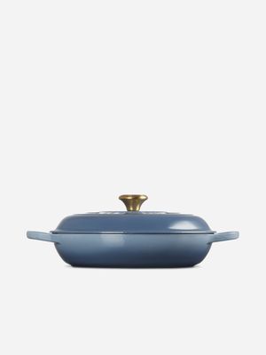Le Creuset Shallow Casserole Dish Chambray 30cm