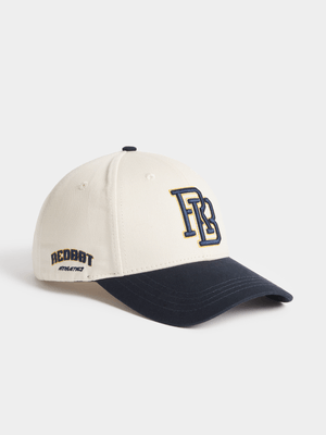Redbat Athletics Unisex Colour Block Navy/Stone Cap