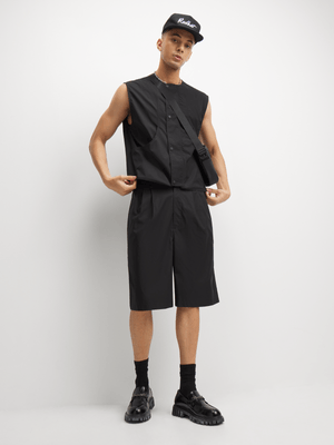 The FIX Men's Black Co-Od Shorts