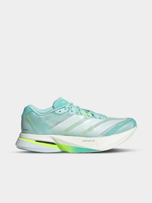 adidas Womens Adizero Boston 13 Mint Running Shoes