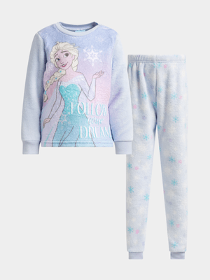 Jet Younger Girls Blue Frozen Pyjama Set