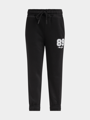 Jet Younger Boys Black Active Pants