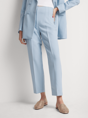 Tapered Darted High Waist Pants
