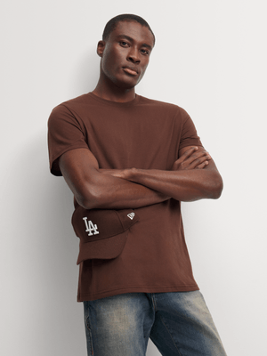 Markham Men's Crew Neck Chocolate T-Shirt