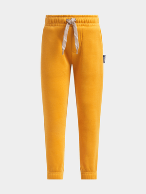 Exact Younger Boy's Yellow Joggers