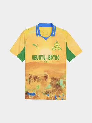 Puma Mens Mamelodi Sundowns Kidsuper Home Yellow Stadium Jersey