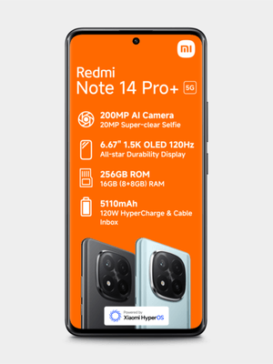 Xiaomi Redmi Note 14 Pro+ 5G Dual Sim +15GB+50min - Telkom
