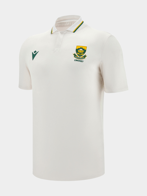 Macron Mens Proteas Cricket South Africa 2025/26 Test Match Stadium Jersey