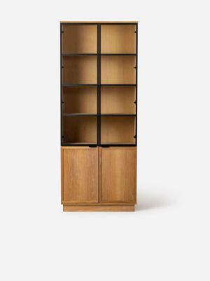 Antwerp LED Lit 4 Door Cabinet