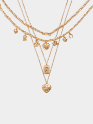 The FIX Women's Gold 3-Pack Chain