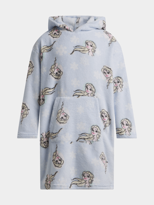 Jet Older Girls Blue Frozen Fleece Snoody