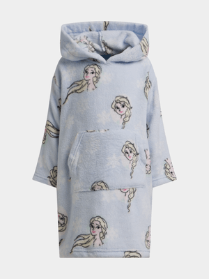 Jet Younger Girls Blue Frozen Fleece Snoody