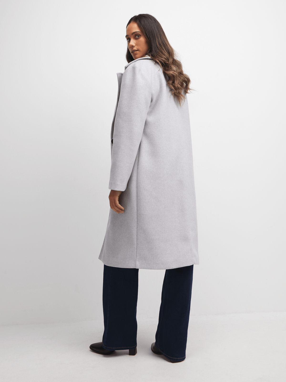 MAISON SPECIAL｜Super140s Prime-Over Melton Balmachan Coat