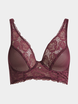 Lace Soft Cup With Elastic trim Bra 32A - 40DD