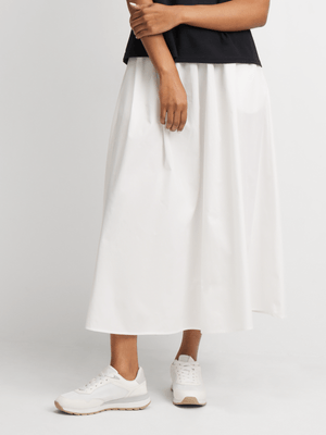 Jet Women's White Maxi Skirt