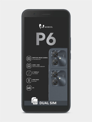Mobicel P6 LTE Dual Sim (Network Locked) - Cell C