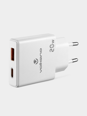 Volkano Mighty Series 20W Dual USB Wall Charger
