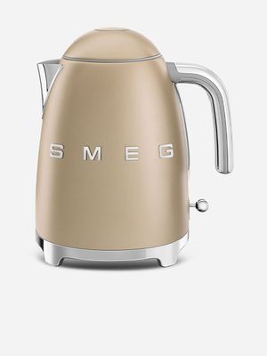Smeg Retro Kettle Matt Champagne