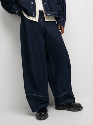 The FIX Men's Raw Wash Baggy Jeans