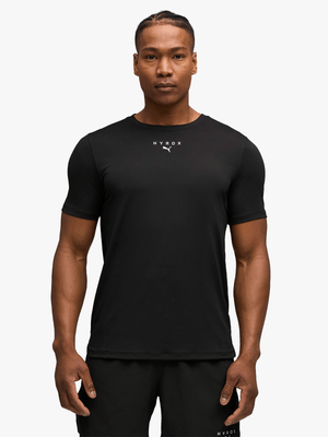 Puma X Hyrox Mens Cloudspun Thermoadapt Black Tee