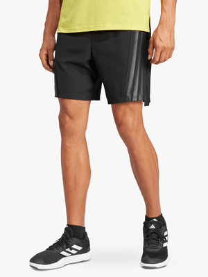 adidas Mens Designed For Training Black Shorts