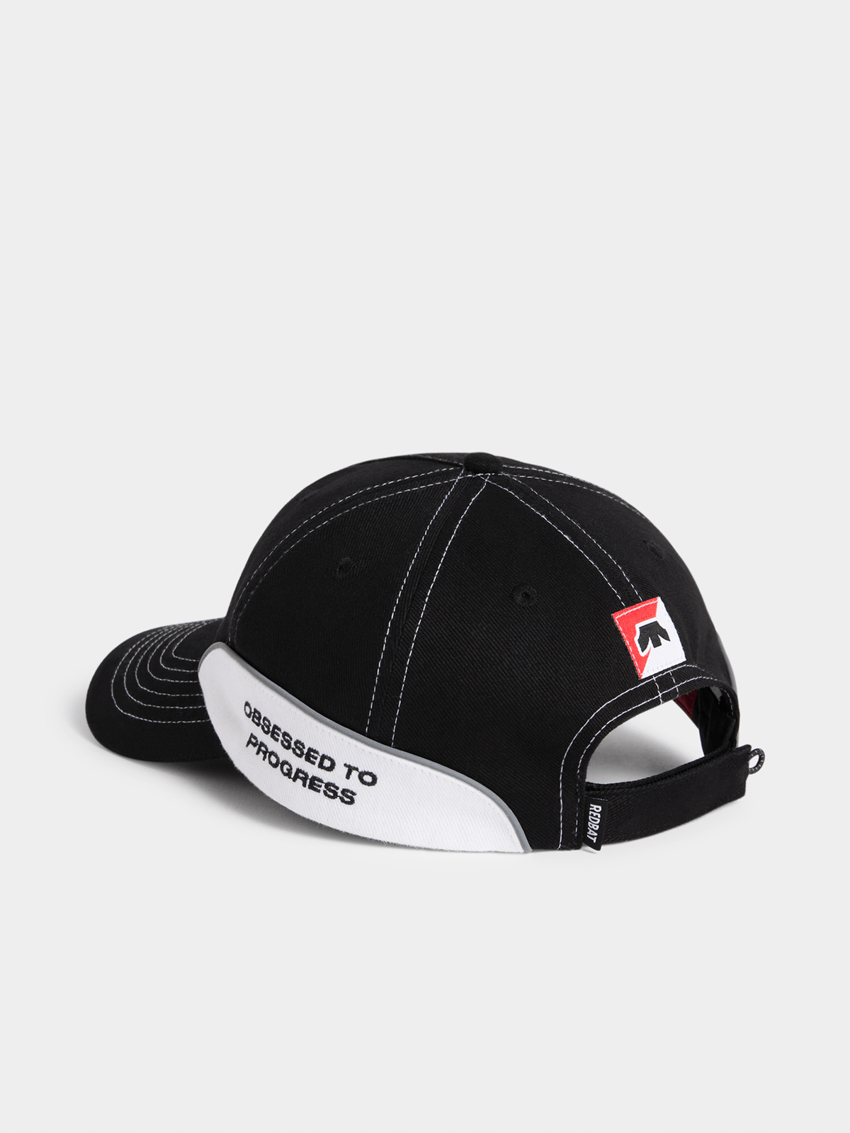 Redbat Unisex Racer Black/White Cap | Bash