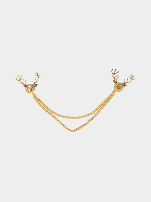 Markham Men's Gold Collar Tips