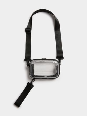 The FIX Unisex Clear Strap Pouch Bag